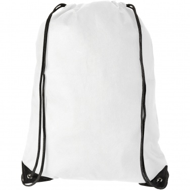 Logotrade corporate gift image of: Evergreen non woven premium rucksack eco, white