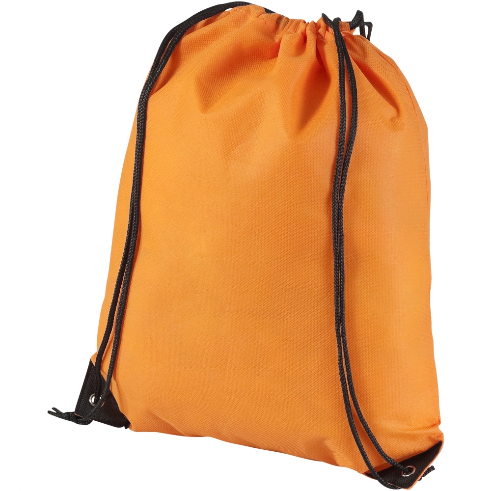 Logotrade promotional gift picture of: Evergreen non woven premium rucksack eco, orange