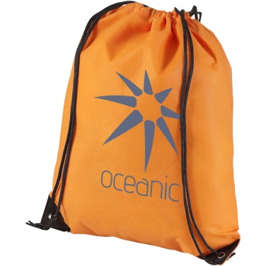 Logo trade promotional products picture of: Evergreen non woven premium rucksack eco, orange