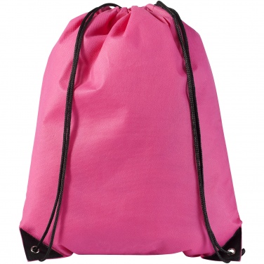 Logotrade promotional merchandise image of: Evergreen non woven premium rucksack eco, pink