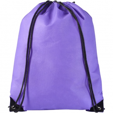 Logo trade advertising products picture of: Evergreen non woven premium rucksack eco, purple