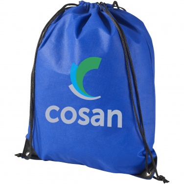 Logo trade promotional items picture of: Evergreen non woven premium rucksack eco, blue