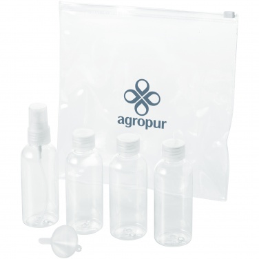 Logotrade promotional product image of: Tokyo airline approved travel bottle set, white