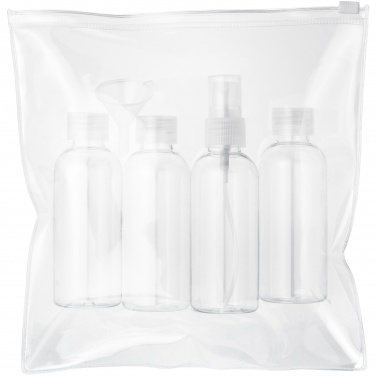 Logo trade corporate gift photo of: Tokyo airline approved travel bottle set, white