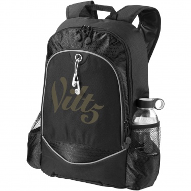 Logo trade advertising products image of: Benton 15" laptop backpack, black