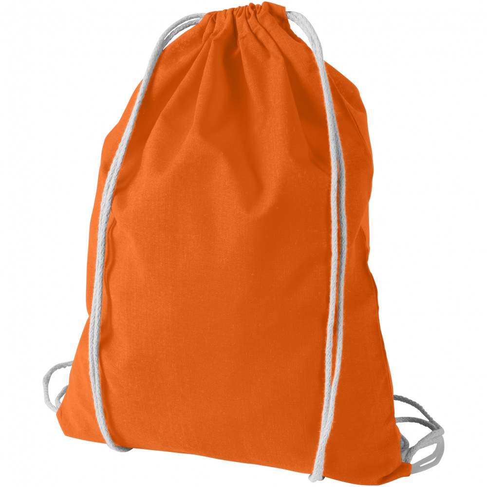 Logotrade corporate gifts photo of: Oregon cotton premium rucksack, orange