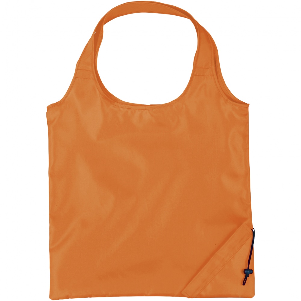 Logo trade advertising products picture of: The Bungalow Foldaway Shopper Tote, orange