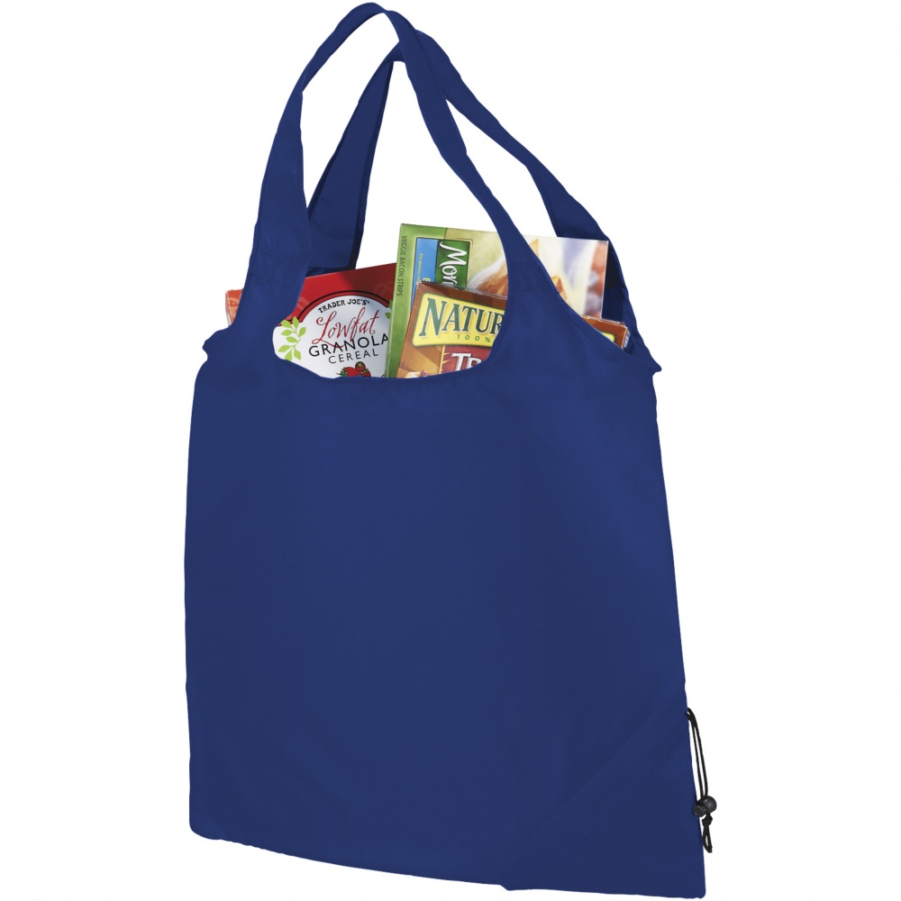 Logotrade promotional product picture of: The Bungalow Foldaway Shopper Tote, royal blue