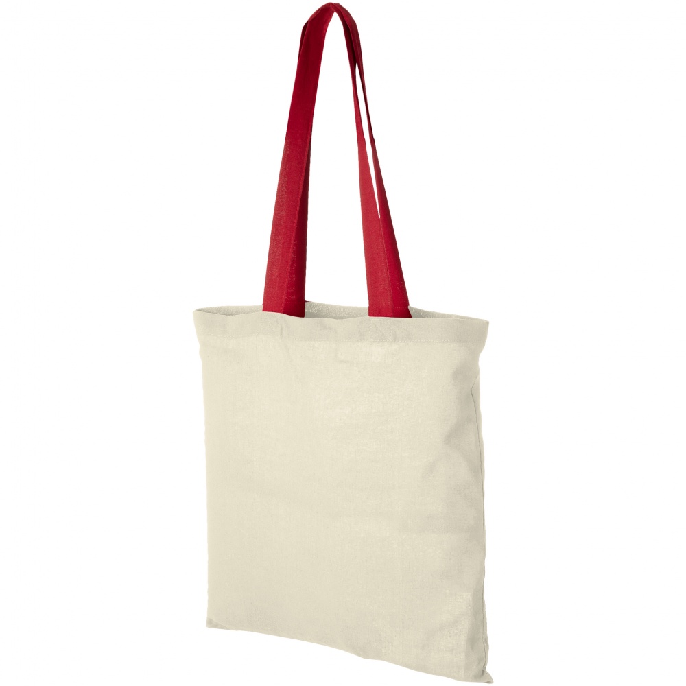 Logo trade promotional item photo of: Nevada Cotton Tote, red