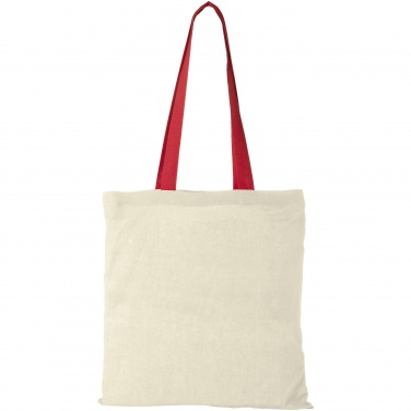 Logo trade business gifts image of: Nevada Cotton Tote, red