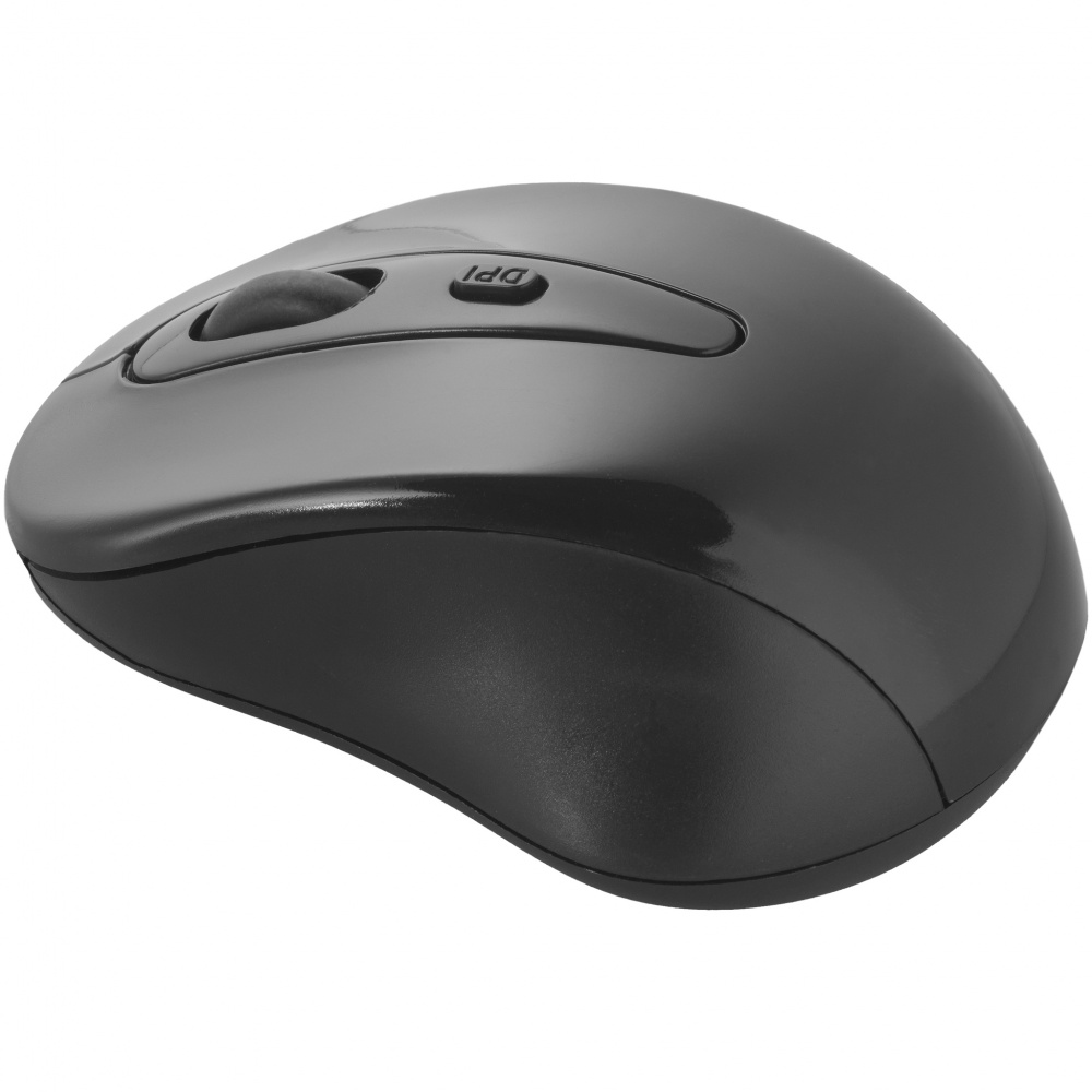 Logo trade promotional products image of: Stanford wireless mouse, black