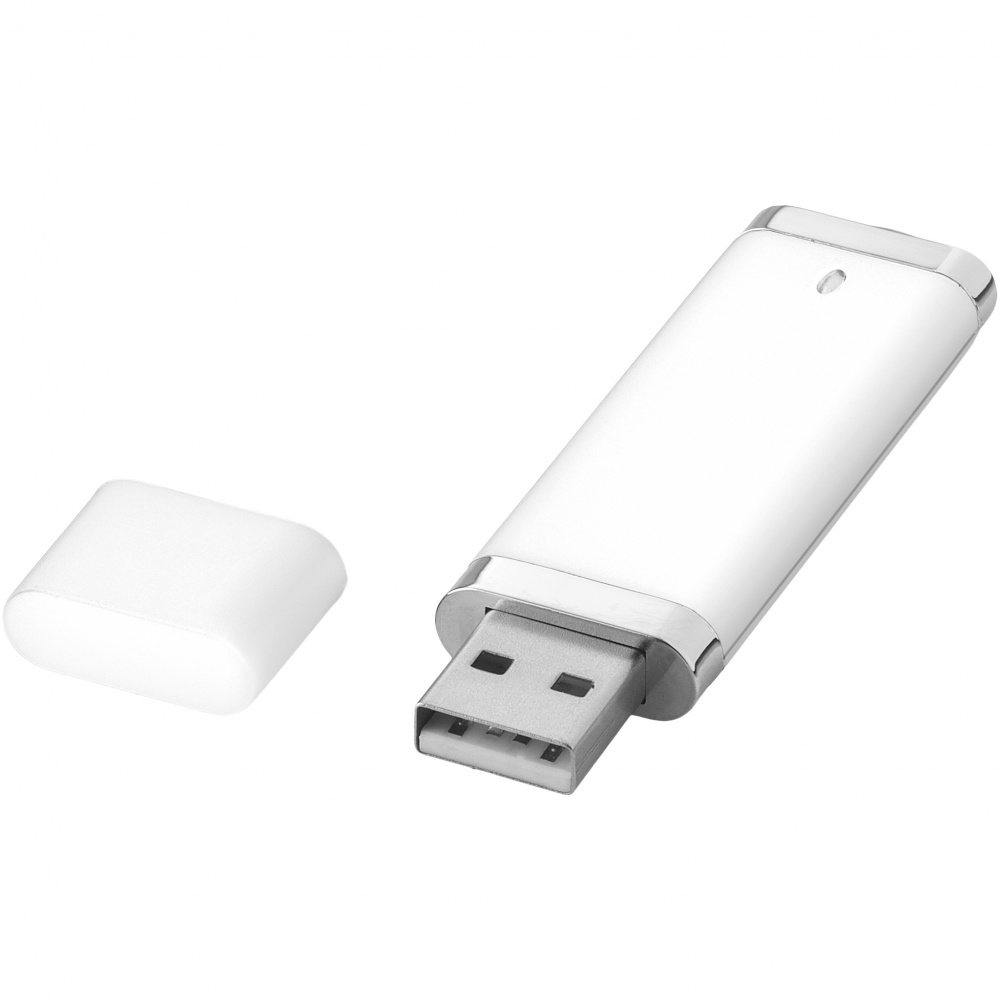 Logo trade advertising products picture of: Flat USB 4GB