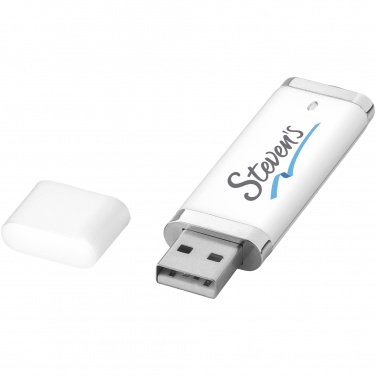 Logo trade promotional items image of: Flat USB 4GB