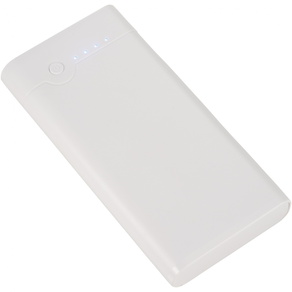 Logotrade promotional item image of: Relay 20000 mAh Power Bank, white