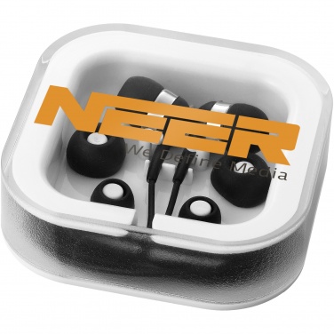 Logo trade corporate gift photo of: Sargas earbuds with microphone