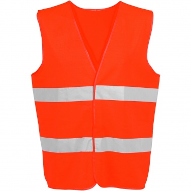 Logo trade promotional giveaways picture of: Professional safety vest, orange