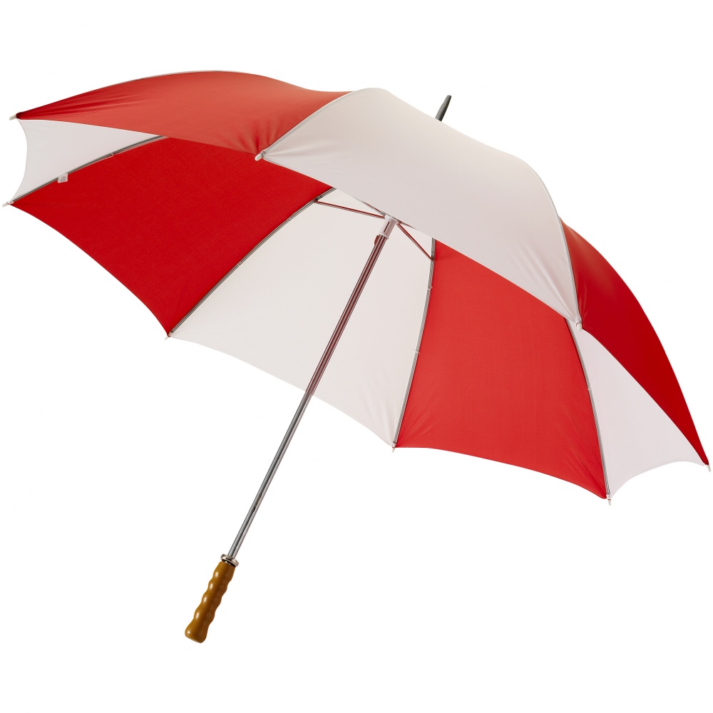 Logotrade promotional product image of: Karl 30" Golf Umbrella, red/white