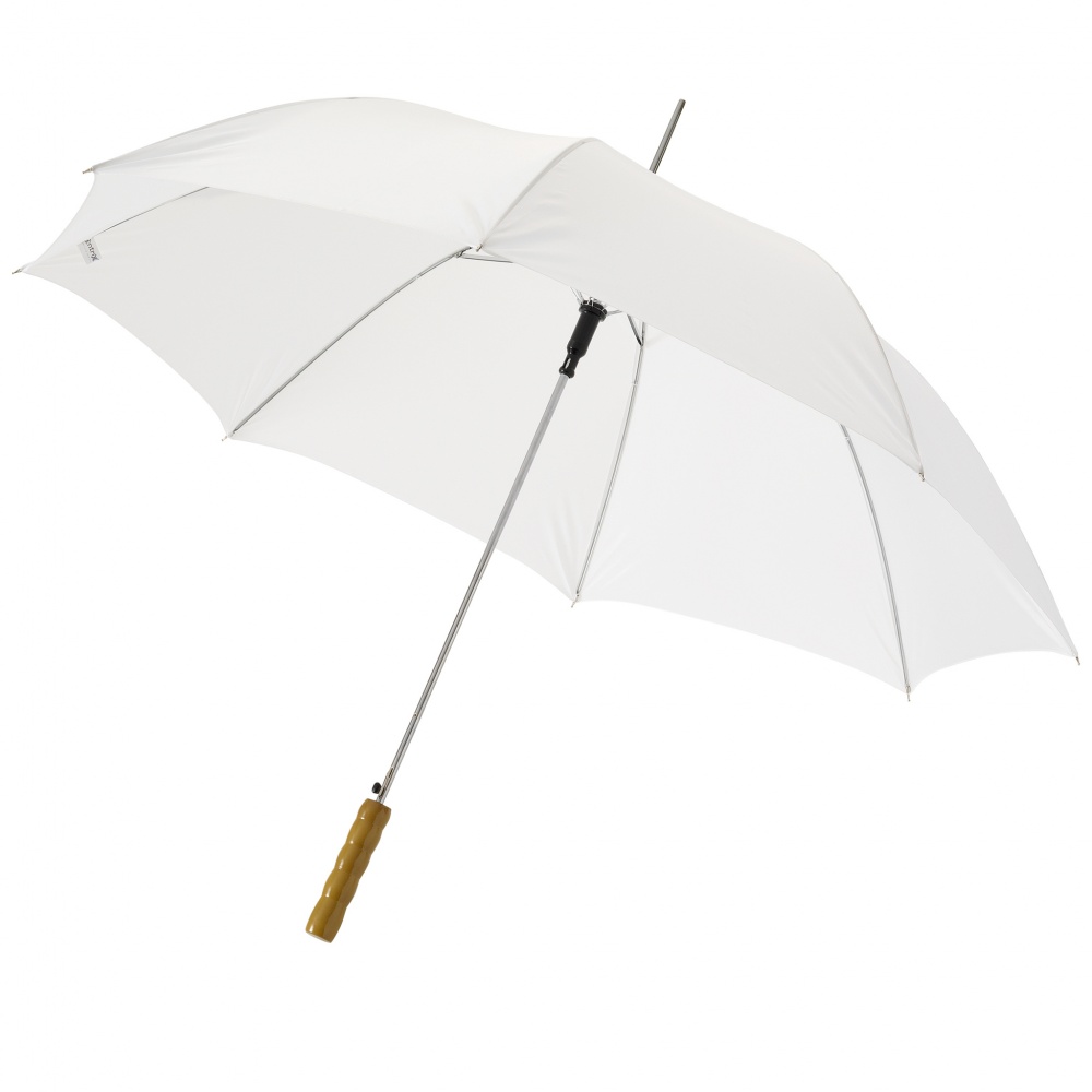 Logo trade advertising products image of: 23" Lisa automatic umbrella, white