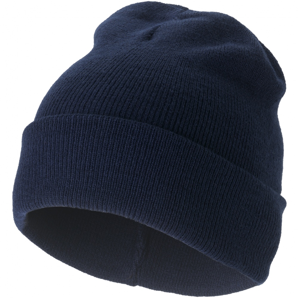 Logotrade business gift image of: Irwin Beanie, navy