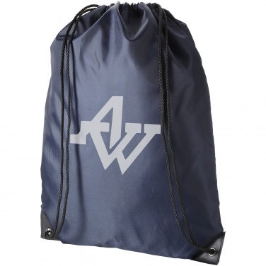 Logo trade promotional giveaways image of: Oriole premium rucksack, navy