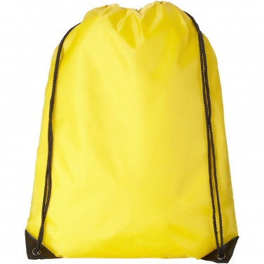 Logo trade business gifts image of: Oriole premium rucksack, yellow