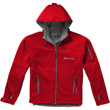 Logotrade business gifts photo of: Match softshell jacket, red