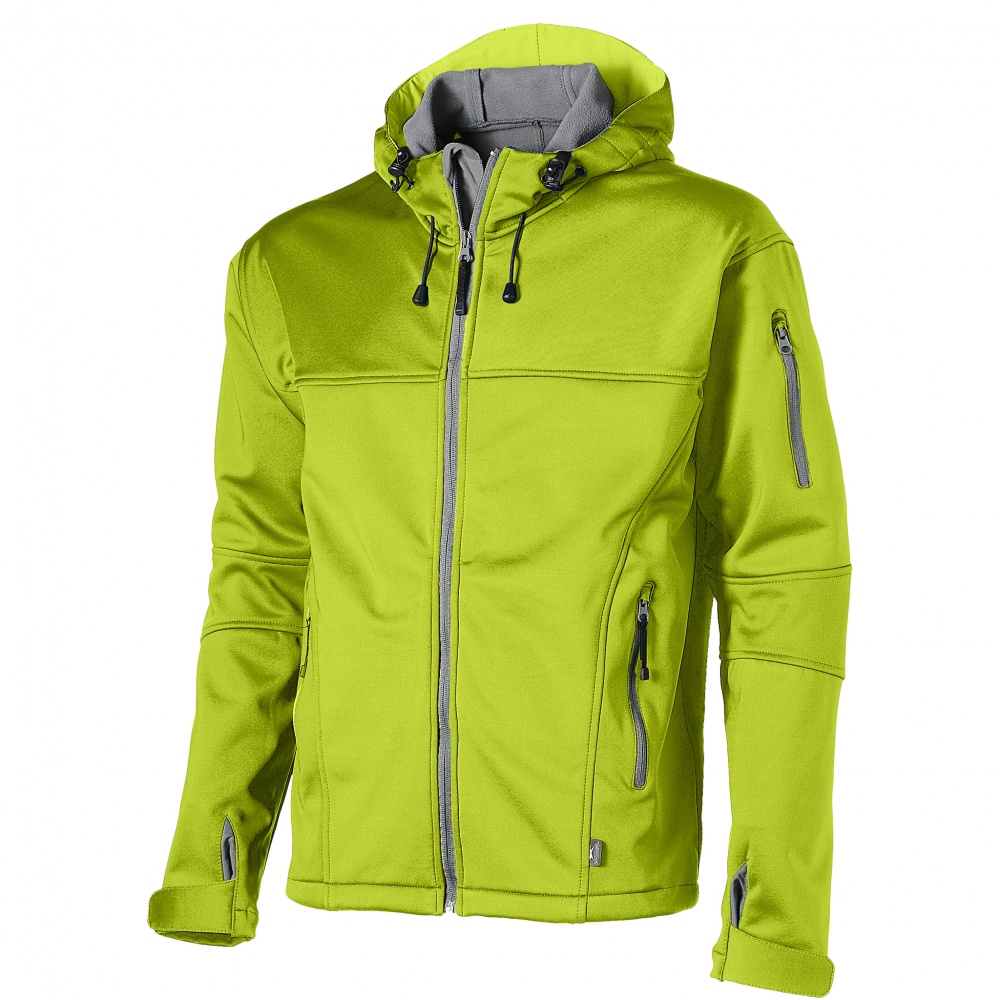 Logotrade advertising product image of: Match softshell jacket, light green