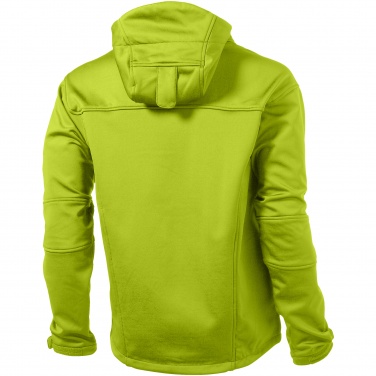 Logotrade promotional giveaway image of: Match softshell jacket, light green