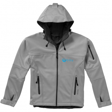 Logotrade business gift image of: Match softshell jacket, grey