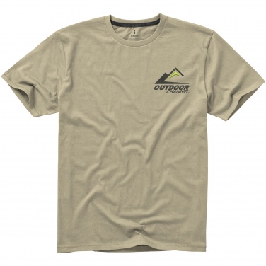 Logotrade corporate gift picture of: Nanaimo short sleeve T-Shirt, beige