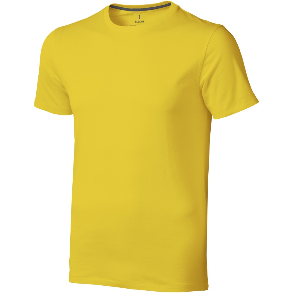 Logotrade advertising product image of: Nanaimo short sleeve T-Shirt, yellow