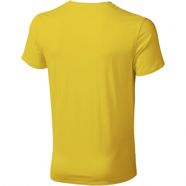 Logo trade promotional merchandise image of: Nanaimo short sleeve T-Shirt, yellow