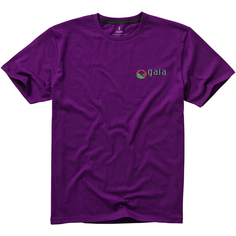 Logotrade promotional gift image of: Nanaimo short sleeve T-Shirt, purple