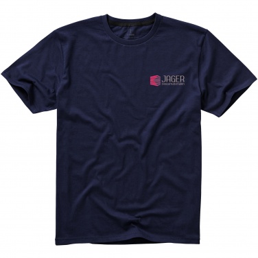 Logotrade promotional item picture of: Nanaimo short sleeve T-Shirt, navy