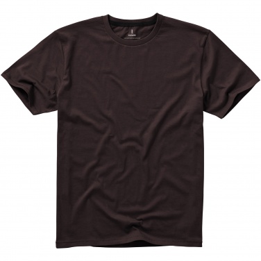 Logo trade promotional item photo of: Nanaimo short sleeve T-Shirt, dark brown