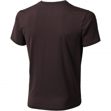 Logo trade advertising products image of: Nanaimo short sleeve T-Shirt, dark brown