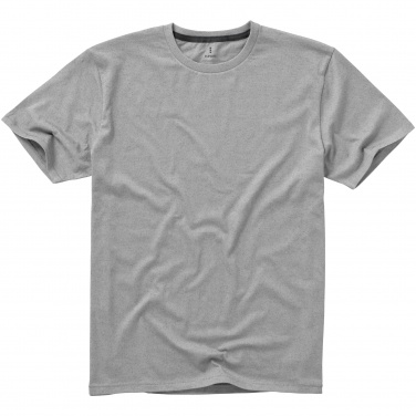 Logo trade promotional items image of: Nanaimo short sleeve T-Shirt, grey