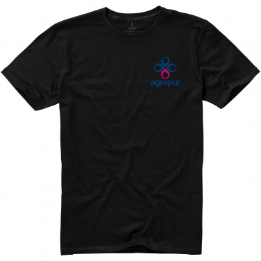 Logo trade advertising products picture of: Nanaimo short sleeve T-Shirt, black