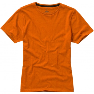 Logo trade business gift photo of: Nanaimo short sleeve ladies T-shirt, orange