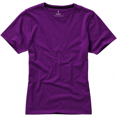 Logotrade promotional product picture of: Nanaimo short sleeve ladies T-shirt, purple