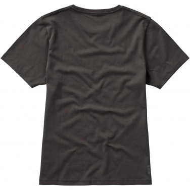 Logotrade advertising products photo of: Nanaimo short sleeve ladies T-shirt, dark grey