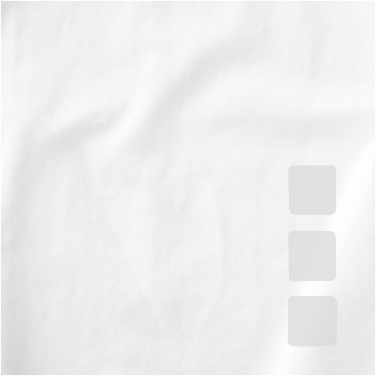 Logo trade promotional merchandise photo of: Kawartha short sleeve T-shirt, white