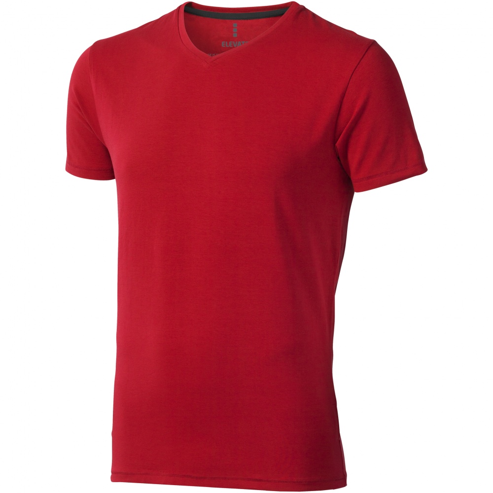 Logo trade advertising products image of: Kawartha short sleeve T-shirt, red