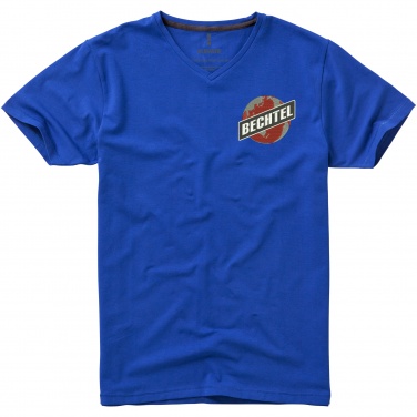 Logo trade promotional item photo of: Kawartha short sleeve T-shirt, blue