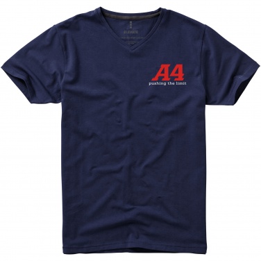 Logotrade promotional giveaways photo of: Kawartha short sleeve T-shirt, navy