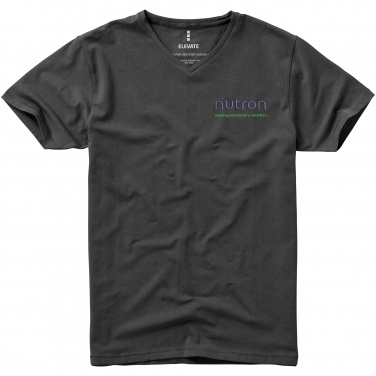 Logotrade advertising products photo of: Kawartha short sleeve T-shirt, dark grey