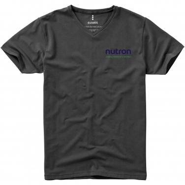 Logotrade corporate gift picture of: Kawartha short sleeve T-shirt, dark grey