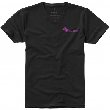 Logo trade advertising products picture of: Kawartha short sleeve T-shirt, black