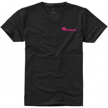 Logo trade promotional items image of: Kawartha short sleeve T-shirt, black