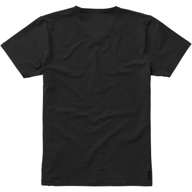 Logo trade promotional merchandise image of: Kawartha short sleeve T-shirt, black